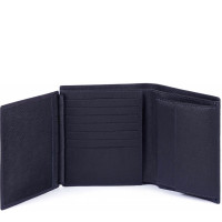 Портмоне Piquadro Black Square (B3) Blue PU4859B3R_BLU
