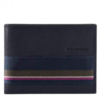 Портмоне Piquadro Black Square (B3S) N.Blue PU1241B3SR_BLU3