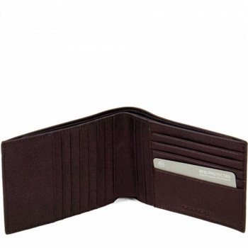 Портмоне Piquadro Black Square (B3) D.Brown PU1241B3R_TM