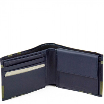 Портмоне Piquadro Tag CheckBlue PU4188TAGR_CHECKBLU