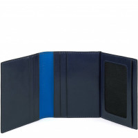 Портмоне Piquadro Bold (BO) Blue PU4520BOR_BLU