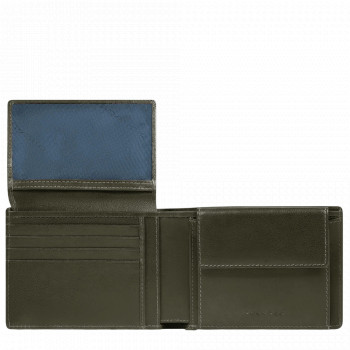Портмоне Piquadro Philip (W136) Green PU1392W136R_VE