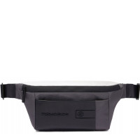 Сумка на пояс Piquadro Brief 2 Special (BR2S) Grey-Black CA2174BR2S_GRN