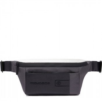 Сумка на пояс Piquadro Brief 2 Special (BR2S) Grey-Black CA2174BR2S_GRN