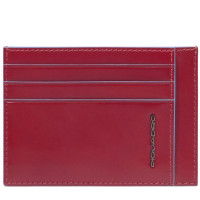 Кредитница Piquadro Blue Square (B2) Red PP2762B2R-R