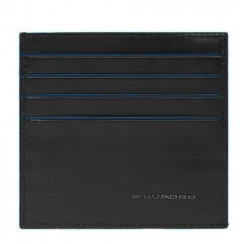 Кредитница Piquadro Blue Square (B2) Black PP6553B2R-N