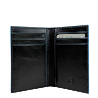 Кредитница Piquadro Blue Square (B2) Black PP6558B2R-N