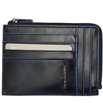 Кредитниця Piquadro Blue Square (B2) Black PU1243B2R-N