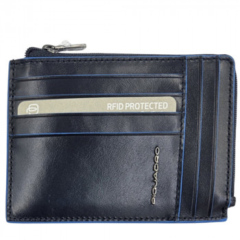 Кредитница Piquadro Blue Square (B2) Navy Blue PU1243B2R-BLU2