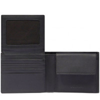 Портмоне Piquadro Kiri (W135) Black PU4518W135R_N
