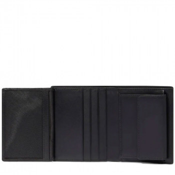 Портмоне Piquadro Kiri (W135) Black PU5964W135R_N