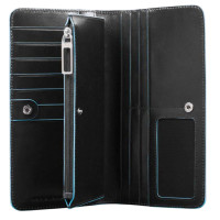 Портмоне Piquadro Blue Square (B2) Black PD4573B2R_N