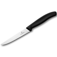 Ніж для стейка Victorinox SWISS CLASSIC 11см хвил чорн 6.7233
