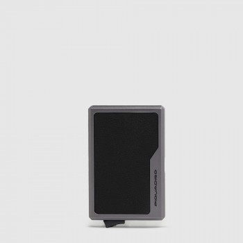 Кредитниця Piquadro Black Square (B3) Black PP7072B3R_N