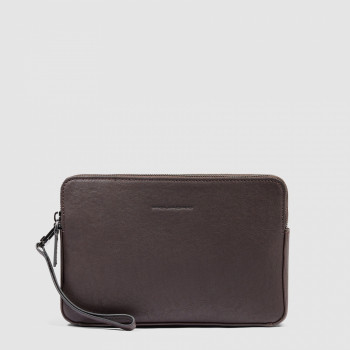 Сумочка / Клатч Piquadro Black Square (B3) Dark Brown AC3944B3R_TM