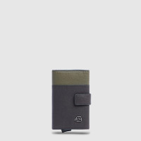 Кредитница Piquadro Black Square (B3) Green-Brown PP5649B3R_VETM