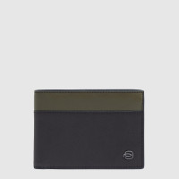 Портмоне Piquadro Black Square (B3) Green-Brown PU1392B3R_VETM