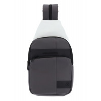 Монорюкзак Piquadro Wollem (W129) Grey-Black CA6540W129W_GRN