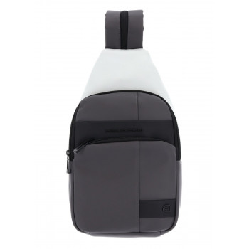 Монорюкзак Piquadro Wollem (W129) Grey-Black CA6540W129W_GRN