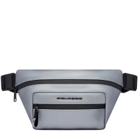 Сумка на пояс Piquadro Corner 2.0 (C2O) Silver-Black CA6940C2OW_MGR