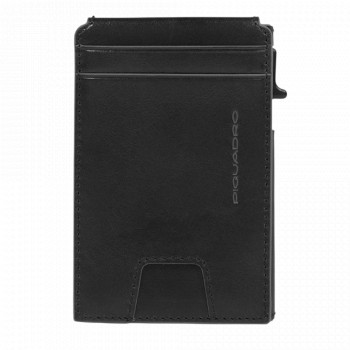 Кредитниця Piquadro Blue Square (B2) Black PP7091B2BLR-N