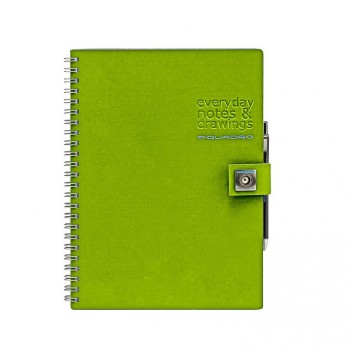 Блокнот Piquadro STATIONERY/Green A4 на кольцах (70стр) AR827P3_VE Блокнот Piquadro STATIONERY/Green A4 на кольцах (70стр) AR827P3_VE