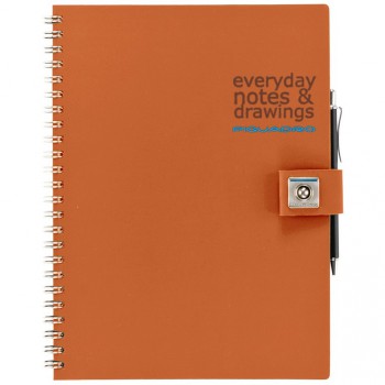 Блокнот Piquadro STATIONERY/Orange A5 на кольцах (70стр) AR826P3_AR Блокнот Piquadro STATIONERY/Orange A5 на кольцах (70стр) AR826P3_AR