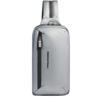Монорюкзак Piquadro Corner 2.0 (C2O) Silver-Black CA6466C2OW_MGR