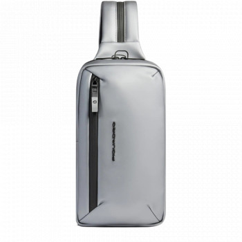 Монорюкзак Piquadro Corner 2.0 (C2O) Silver-Black CA6466C2OW_MGR