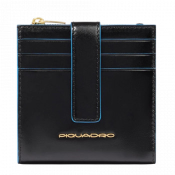 Кредитниця Piquadro Blue Square (B2) Black PP6843B2R-N