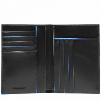 Портмоне Piquadro Blue Square (B2) Black PU1393B2R-N