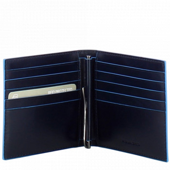Портмоне Piquadro Blue Square (B2) Navy Blue PU1666B2R-BLU2