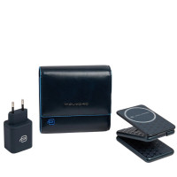 Чехол с зарядкой 3-in-1 Piquadro Blue Square (B2) Navy Blue AC6864B2-BLU2