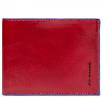Портмоне Piquadro Blue Square (B2) Red PU257B2R-R