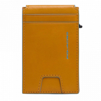 Кредитниця Piquadro Blue Square (B2) Yellow PP7091B2BLR-G