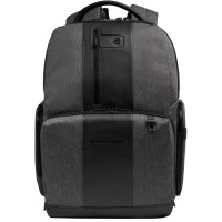 Рюкзак для ноутбука Piquadro Bagmotic (BM) Grey-Black CA4439BR2BM_GRN