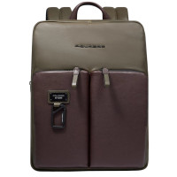 Рюкзак для ноутбука Piquadro Harper (AP) Green-Brown CA6311AP_VETM