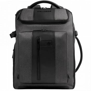 Дорожный рюкзак Piquadro Brief (BR) Grey-Black CA7046BR2_GRN