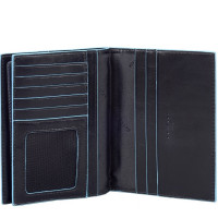 Обкладинка для паспорта Piquadro Blue Square (B2) Black PP5246B2R_N