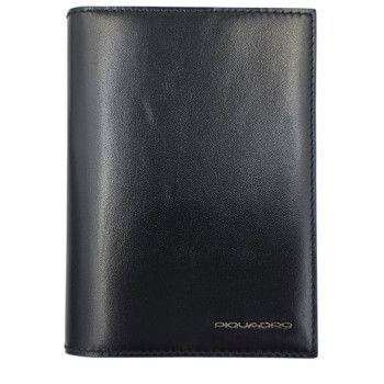 Обкладинка для паспорта Piquadro Blue Square (B2) Black PP5246B2R-N