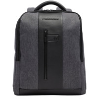 Рюкзак для ноутбука Piquadro Brief (BR) Grey-Black CA4818BR2_GRN