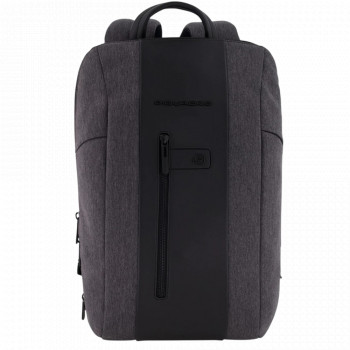 Рюкзак для ноутбука Piquadro Brief (BR) Grey-Black CA6384BR2_GRN
