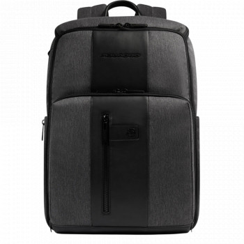 Дорожный рюкзак Piquadro Brief (BR) Grey-Black CA6648BR2_GRN