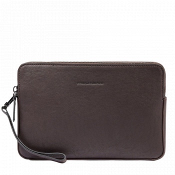 Сумочка / Клатч Piquadro Black Square (B3) Dark Brown AC3944B3R_TM