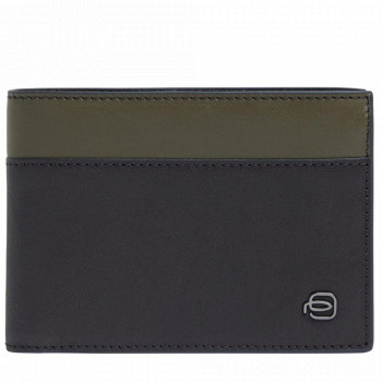 Портмоне Piquadro Black Square (B3) Green-Brown PU1392B3R_VETM