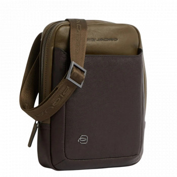 Сумка Piquadro Black Square (B3) Green-Brown CA3084B3_VETM