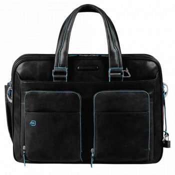 Портфель Piquadro Blue Square (B2) Black CA2765B2-N