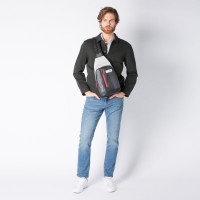 Монорюкзак Piquadro Urban (UB00) Grey-Black CA4536UB00_GRN
