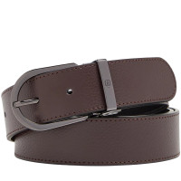 Ремінь Piquadro Modus Restyling (MOS) Dark Brown-Black CU7216MOS_TMN