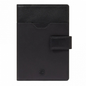 Обкладинка для паспорта Piquadro Ael (S142) Black PP6914S142R_N